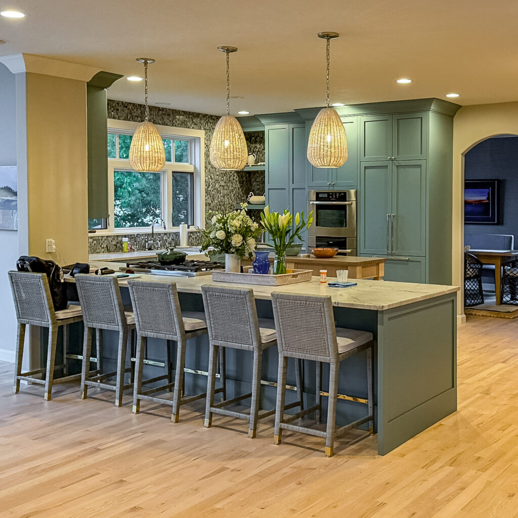 Lake Home High End Cabinetry Installation in Montana